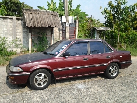 ขายรถยนต์ ปี91 โตโยต้า โคโรล่า รุ่นโดเรม่อน เครื่อง1600cc.ติดแก๊ส เกียร์ออโต้ พวงมาลัยเพาเวอร์ กระจกไฟฟ้า ภายในดี เครื่องดี ช่วงล่างดี ขายถูกๆ (รถบ้านไม่ใช่แท็กซี่)