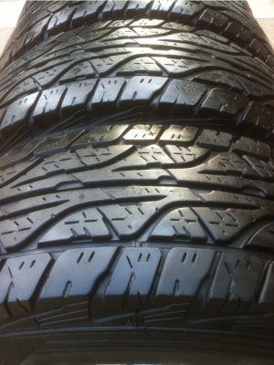 ล้อแนว off road พร้อมยาง Dunlop 31 10.5 R15