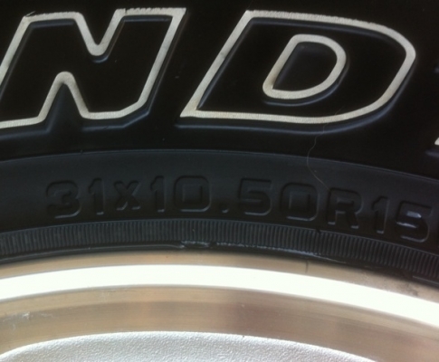 ล้อแนว off road พร้อมยาง Dunlop 31 10.5 R15