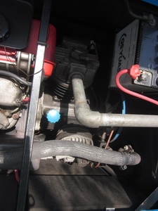 ขาย - เครื่องปั๊มลม AIR COMPRESSOR : ยี่ห้อ MEIJI เครื่องดีเซล 1 สูบ พร้อมใช้งาน