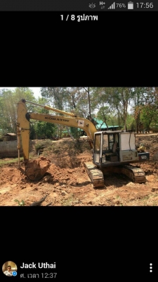 ขายKOMATSU PC 120-3 สภาพสวยพร้อมใช้ ราคาต่อรองได้ ติดต่อได้ที่คุณ อ๊อฟ พิจิตร 086-737-9991