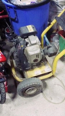 ปั๊มน้ำแรงดันสูง รุ่นรถเข็น สะดวกสบาย เครื่องฮอนด้าอย่างดี GC160