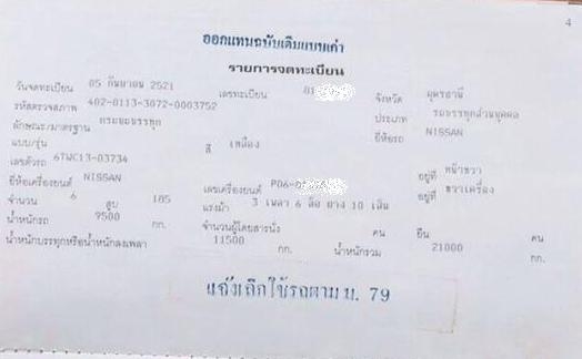 **350,000 บ.ต่อรอง///10ล้อเทเลอร์2เพลาNISSAN-185** ขาย NISSAN DIESEL-185 10ล้อ2เพลาท้ายลาดขึ้นแบคคโฮ200/320 NISSAN DEISEL 6TWC13 PD6-185HP เครื่องเดิม เกียร์เดิม วางหัวFUSO หัวนอก (ยังไม่ลงเล่ม) เครื่องดี แรงดี อึด เกียร์ดี เข้าง่าย ช่วงล่างใหญ่ คัสซีใหญ่