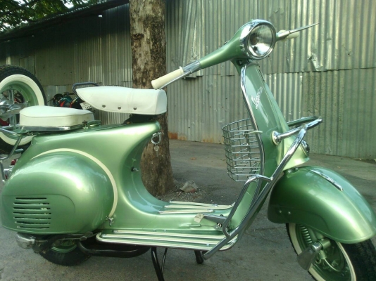 เอเซียเวสป้า---->>จัดส่งรถvespa 64 สีเขียวเมทาลิค ให้คุณพล บ่อวินเรียบร้อย07/04/2558 เอเซียเวสป้า---->>จัดส่งรถvespa 64 สีเขียวเมทาลิค ให้คุณพล บ่อวินเรียบร้อย07/04/2558