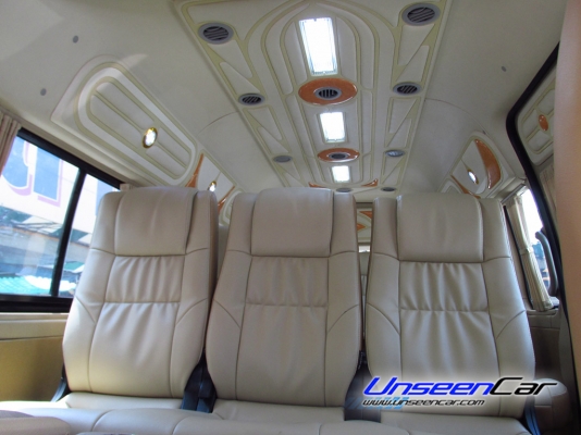 กับรถตู้แต่งวีไอพีเต็มๆ มีทีวี เบาะหนัง  TOYOTA ปี 2008 สีขาว โฉม COMMUTER เกียร์ MT เบนซิน LPG ราคา 649,000 บาท เท่านั้น เรามีบริการไฟแนนซ์รองรับตลอดเวลา  เพียงท่านตรียมเอกสารมาหาเรานะคะ โทร 0922726669 คุณตันหยงค่ะ