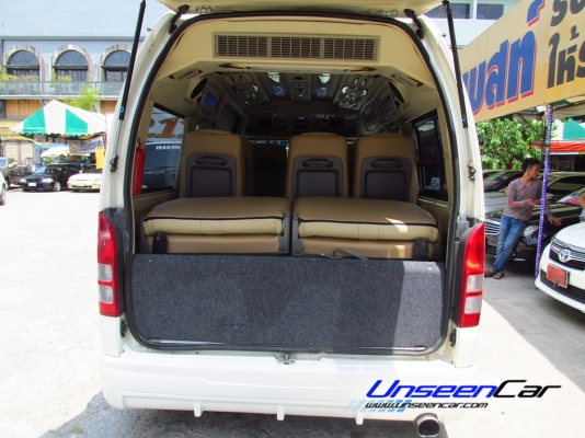 รถตู้TOYOTA COMMUTER เบนซิน CNG ปี2007 ราคา679000 บาท แต่งวีไอพีเต็มๆ แอร์ไมโครบัส สนใจโทร 0922726669 คุณตันหยงค่ะ