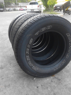 225/70R15 MAXXIS 760 BRAVO H/T  ชุด 4 เส้น tel.081-427-3941