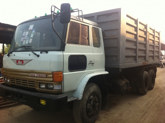 Hino F17 ดั้ม เครื่อง Eh700-168 แรงงม้า สภาพพร้อมใช้ ทะเบียนพร้อมโอน