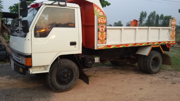 รถดั้ม มิชซู115แรงๆ รถพร้อมใช้อุปกรณ์ครบ