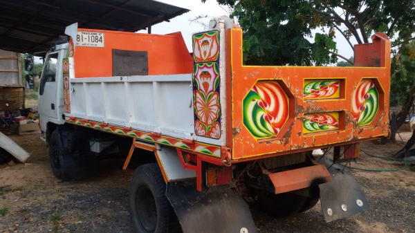 รถดั้ม มิชซู115แรงๆ รถพร้อมใช้อุปกรณ์ครบ