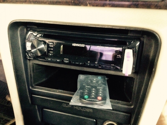 วิทยุ 1 din KENWOOD USB MP3 AUX ใหม่กริบ ประกัน 2 ปี