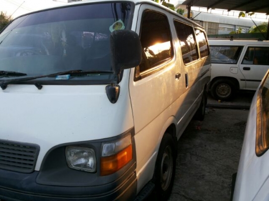 TOYOTA ตู้ hiace ปี 99 มือเดียว เดิมๆ