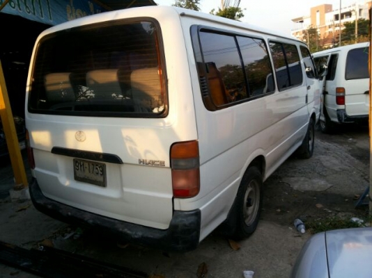TOYOTA ตู้ hiace ปี 99 มือเดียว เดิมๆ