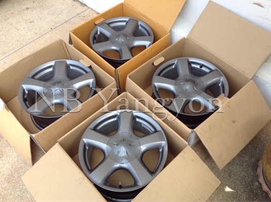 ล้อแม็ก Isuzu dmax all new vcross รมดำแท้ ขอบ17