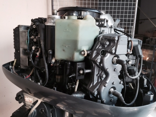 ขายเครื่องเรือ Yamaha140 สตาร์ทไฟฟ้า ทริมไฟฟ้า