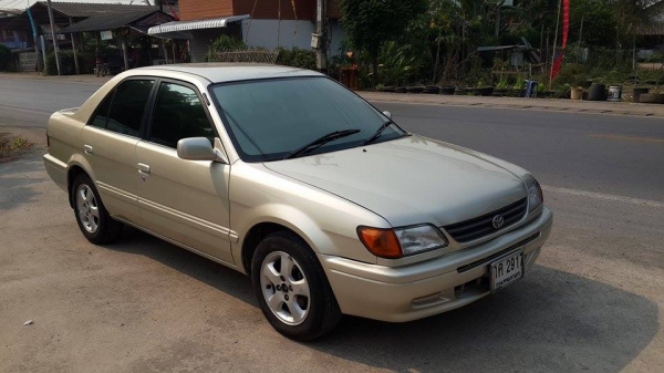 ขาย Toyota soluna ปี 42 ออโต้ ติดแก็ส lpg ราคา 78,000 บาท +++++++++