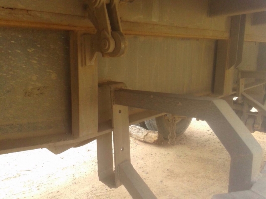 ขายรถพ่วงสิบล้อดัมพ์ MITSUBISHI turbo TF#6,6xx เครื่องเดิม 6D16 turbo-220 แรง ดัมพ์สามมิตรแม่ลูก ลูก 2 เพลา