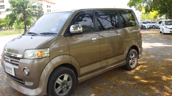 ขายดาวน์ APV 7 ที่นั้่ง lpg at top ชุดแต่งตัวนอก(ญี่ปุ่น)