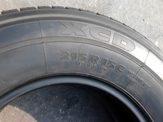 215R15C MICHELIN XCD ปี 2013 มี 1 เส้น ไม่มีปะ โทร.081-427-3941