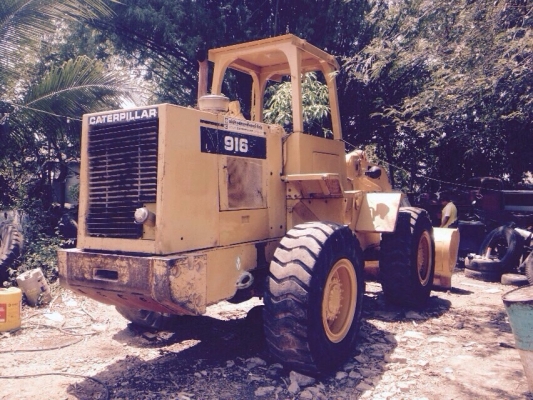 ขายรถตัก CAT 916 เดิมๆ ตามรุ่น เครื่องดี ทำงานไว เอกสารสัญญาซื้อขาย