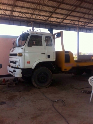 ขายรถสิบล้อเทเลอร์ NISSAN UD CW30 วางเครื่อง 290 turbo เหล็กไอบีม