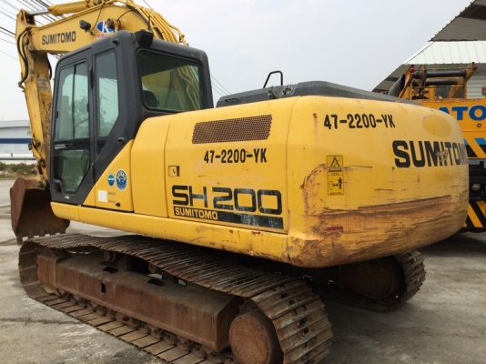 Sumitomo SH200-5 ปี 2010 อยากขายตัดในราคาถูกมาก รบกวนโทรสอบถามนะครับ