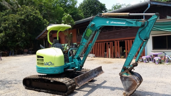 ขายรถขุดเล็ก แมคโครเล็ก yanmar vio40 สภาพสวยพร้อมใช้ เดิมๆเลย