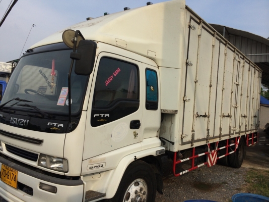 ขายด่วน!! รถตู้บรรทุก 6 ล้อ เปิดตู้ได้รอบด้าน