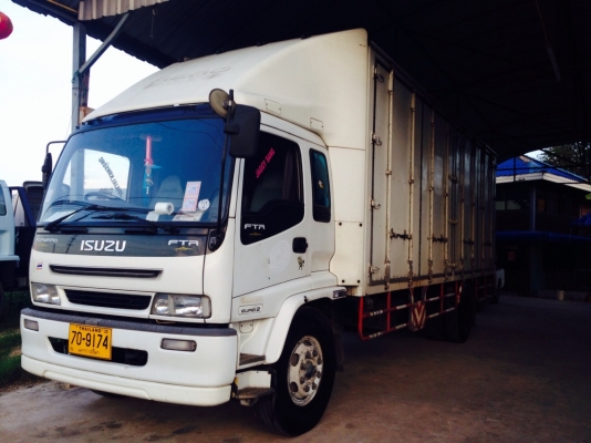 ขายด่วน!! รถตู้บรรทุก 6 ล้อ เปิดตู้ได้รอบด้าน