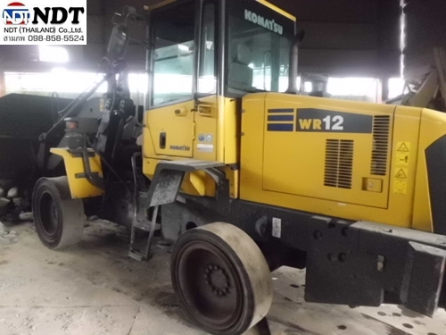 รถตัก WR12-5 #7**** 13476ชม. 1.3คิว เครื่อง ISUZU A-4BG1T