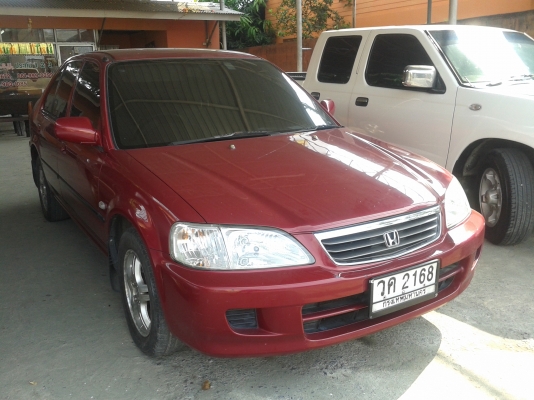 รถเก๋ง HONDA CITY Z ปี 2000 เครื่อง 1600 หัวฉีด ราคา 95,000 บ.