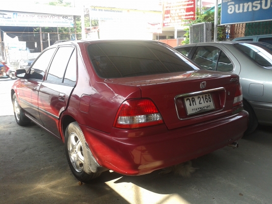 รถเก๋ง HONDA CITY Z ปี 2000 เครื่อง 1600 หัวฉีด ราคา 95,000 บ.