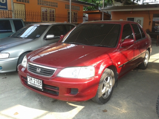 รถเก๋ง HONDA CITY Z ปี 2000 เครื่อง 1600 หัวฉีด ราคา 95,000 บ.