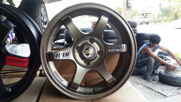 Te37 แม็กใหม่ ขอบ15 ราคาไม่แพง Te37 แม็กใหม่ ขอบ15 ราคาไม่แพง