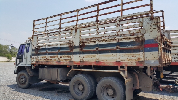 ขายรถพ่วง 18 ล้อ 2 เพลา แม่.ลูก กระบะเหล็กดั้ม ISUZU 240 รถพร้อมใช้ ราคาย้อมๆแค่.1250000 ต่อรอง สนใจโทรจองด่วน