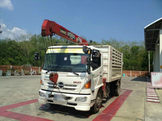 รถฮีโน่ 6 ล้อดั้ม FC9J 175 แรงม้า. ปี 55  ( ติดเครน 3 ตัน. )  ( รถวิ่ง 32,xxx กม. )   สนใจติดต่อ 081 - 6079515