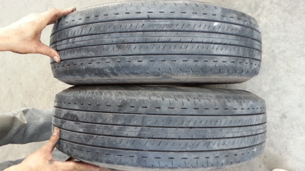 ล้อกะทะพร้อมยางบริสโจนดูราวิส205R15 ปี12 ล้อกะทะพร้อมยางบริสโจนดูราวิส205R15 ปี12