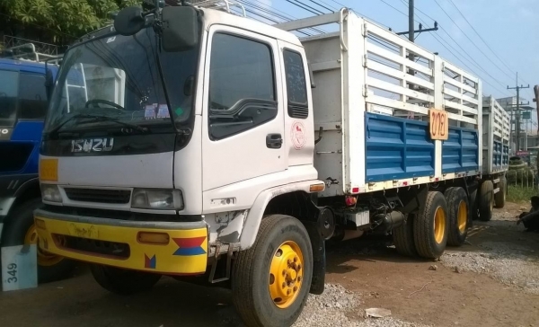 ขายรถพ่วง แม่ลูกไม่ดั้ม ISUZU DECA 270 เครื่องส้ม เกียร์เดิม คัสซีสวยตลอดเส้น ยางเต็ม แอร์เย็น ทะเบียนพร้อมโอนครับ
