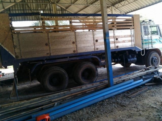 ขาย HINO F18 สองเพลาดั๊ม กระบะเนียม