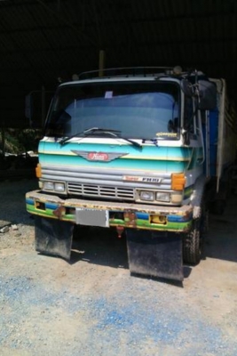 ขาย HINO F18 สองเพลาดั๊ม กระบะเนียม