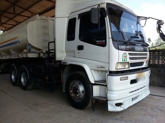 รถอีซูซุ 10 ล้อ หัวลาก GXZ  320 แรงม้า. ปี 48  ( รถวิ่ง 3xx,xxx กว่า กม. )  ( * ขายเฉพาะแม่. )     สนใจติดต่อ  081 - 6079515