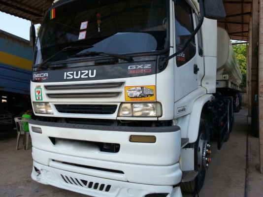 รถอีซูซุ 10 ล้อ หัวลาก GXZ  320 แรงม้า. ปี 48  ( รถวิ่ง 3xx,xxx กว่า กม. )  ( * ขายเฉพาะแม่. )     สนใจติดต่อ  081 - 6079515