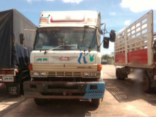 รถฮีโน่  10  ล้อ ( ไม่ดั้ม )  FM227LD  220 แรงม้า.  ปี 33  ( ขายแม่ , ลูก. )     สนใจติดต่อ  081 - 6079515