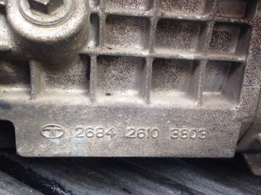 เครื่องคอมมอนเรลพร้อมเกียร์และกล่อง TATA