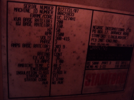 ขาย ตู้ปั่นไฟ 200 kva ขาย ตู้ปั่นไฟ 200 kva