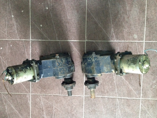 มอเตอร์ปิดเปิดกระบะข้างรถ 12V