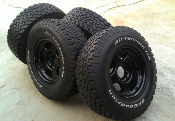 ขาย ล้อลายBRADLEY V2 พร้อมยางBF All 265/75R16