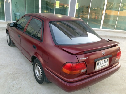 รถบ้านCorolla ปี 97 เครื่องดีเกียร์ได้แอร์เย็นช่วงล่างดีพร้อมขับ