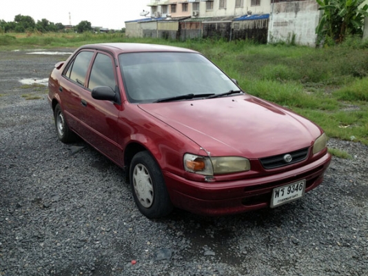 รถบ้านCorolla ปี 97 เครื่องดีเกียร์ได้แอร์เย็นช่วงล่างดีพร้อมขับ