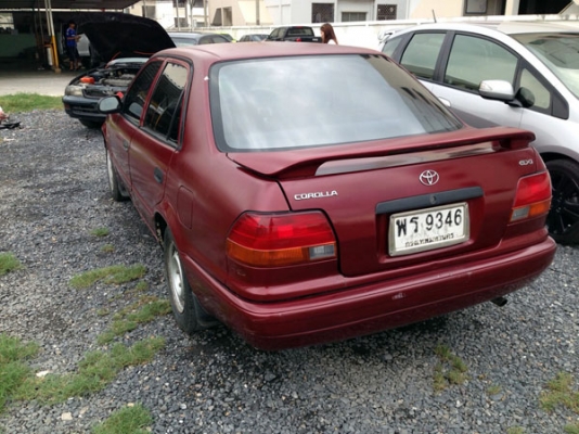 รถบ้านCorolla ปี 97 เครื่องดีเกียร์ได้แอร์เย็นช่วงล่างดีพร้อมขับ